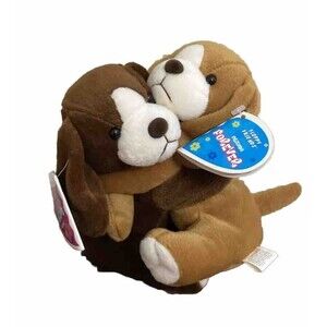 Floppy Friends Best Forever Hugging Plush Dogs GMA Access 2002 New Old Stock